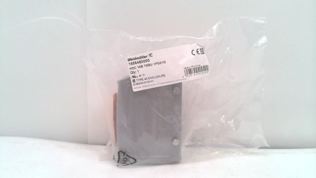 Weidmuller 1656480000 Connector Housing Type HDC 16B TSBU 1PG21G