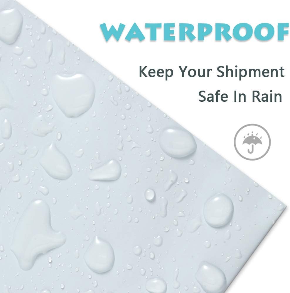Large Poly Mailers 19x24 Inch White 50 Pack Plastic Shipping Bags
