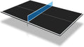 Ping Pong Table Top for Billiard Table, 9FT Foldable Table Tennis Table Topper for Pool Table, Indoor Outdoor Table