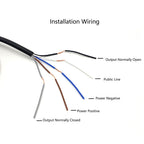 Hilitand Photoelectric Switch Diffuse Reflection Sensor Proximity Switch 24‑240V BEN300‑ for Level Detection, Level Control