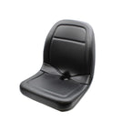 Black Vinyl Seat Replacement for #790501 Replaces 790501 Tractor Backhoe Slides Fit Ford New Holland 340A Industrial Deluxe 555 555C 555D 575D 675D LB90B LB90.B LB620