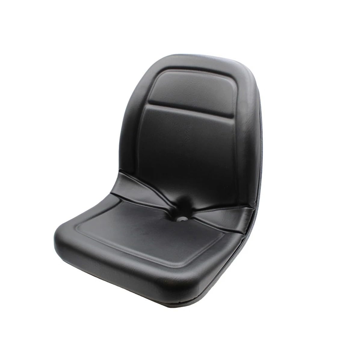 Black Vinyl Seat Replacement for #790501 Replaces 790501 Tractor Backhoe Slides Fit Ford New Holland 340A Industrial Deluxe 555 555C 555D 575D 675D LB90B LB90.B LB620