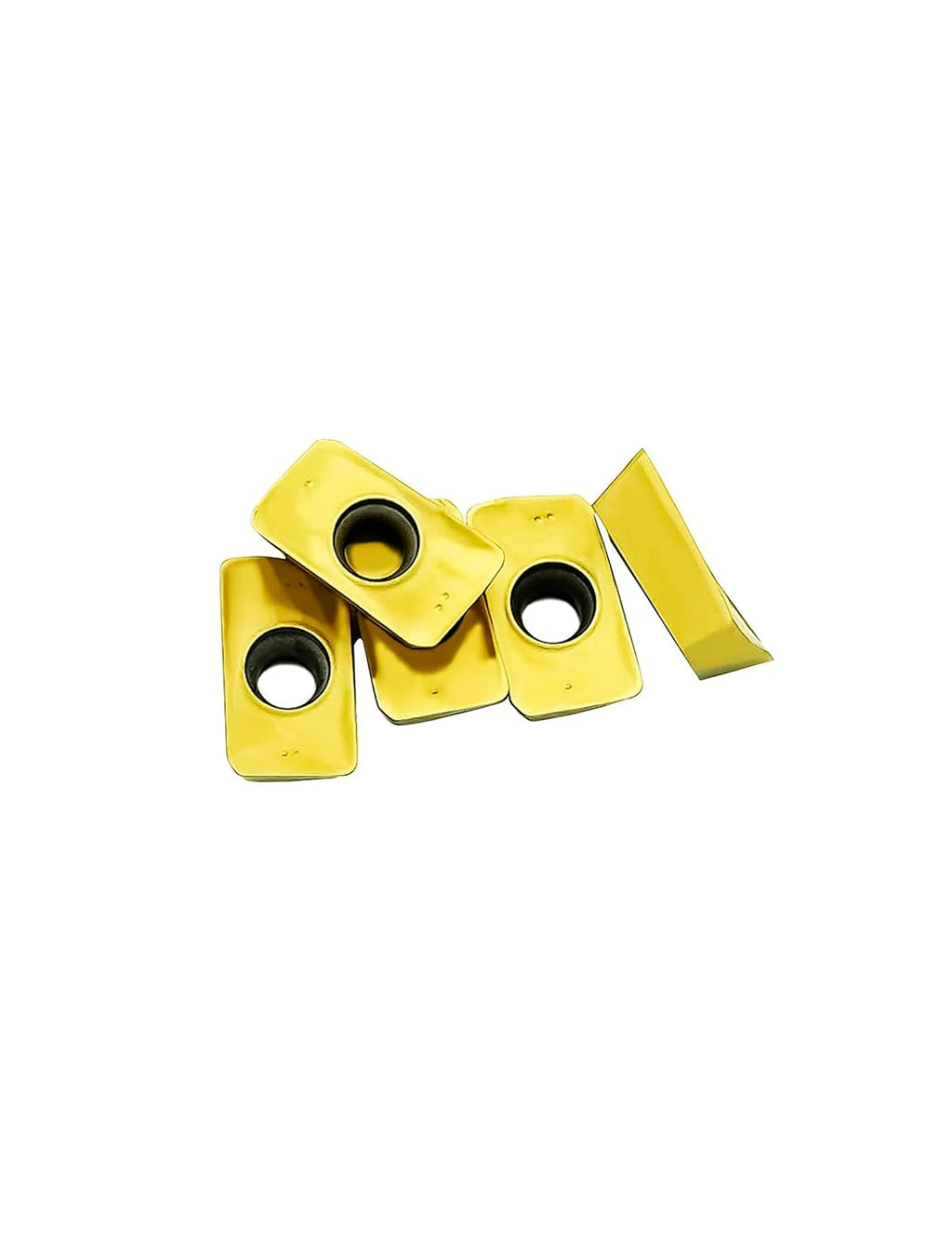 20PCS APMT1135 Yellow Carbide Inserts Turning Inserts Lathe Inserts Replacement Indexable Cutting Tools-XUHAI