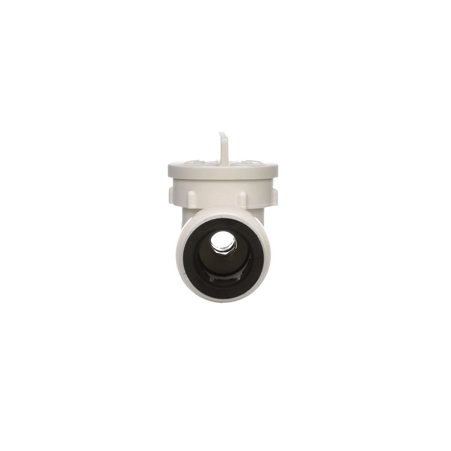 3539-10 AquaLock Plastic Series, 1/2" CTS x 1/2" CTS Off-White Lead-Free Polysulfone Type 39 Straight In-line Valve