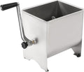 20lbs/10L Manual Meat Mixer, Stainless Steel Meat Mixers Sausage Mixer Machine Meat Processing Equipment