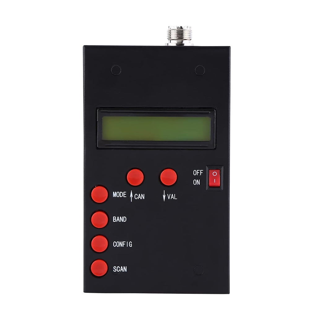 Shortwave SWR Antenna Analyzer for Ham Radio - 1 to 60 MHz Frequency Range - Measurement Range 1.0 to 9.99 SWR - User