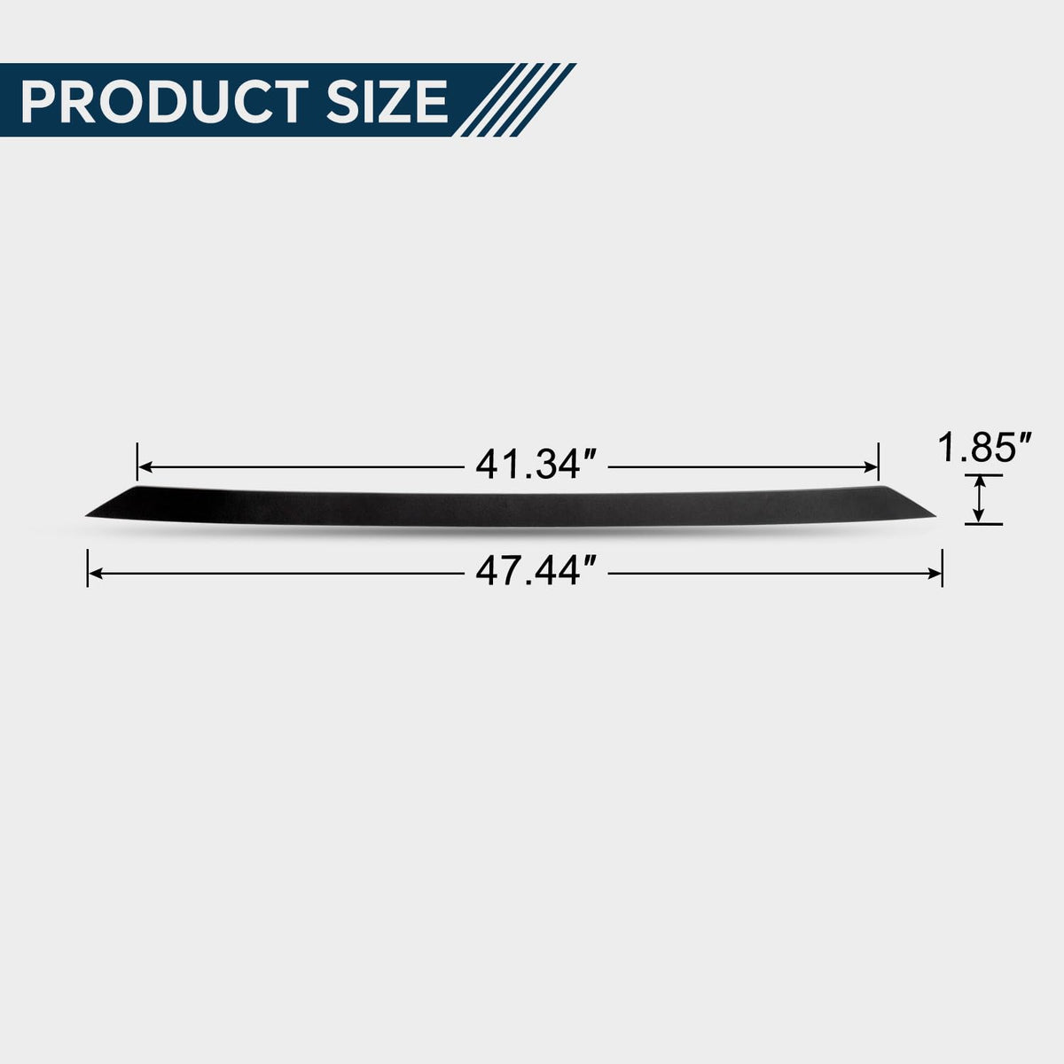 Liftgate Finish Panel Molding Trim Compatible with 2022-2026 Hyundai Tucson