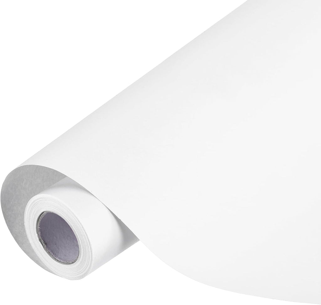 Kraft Wrapping Paper Roll 15"x433"(36 ft) White 80GSM
