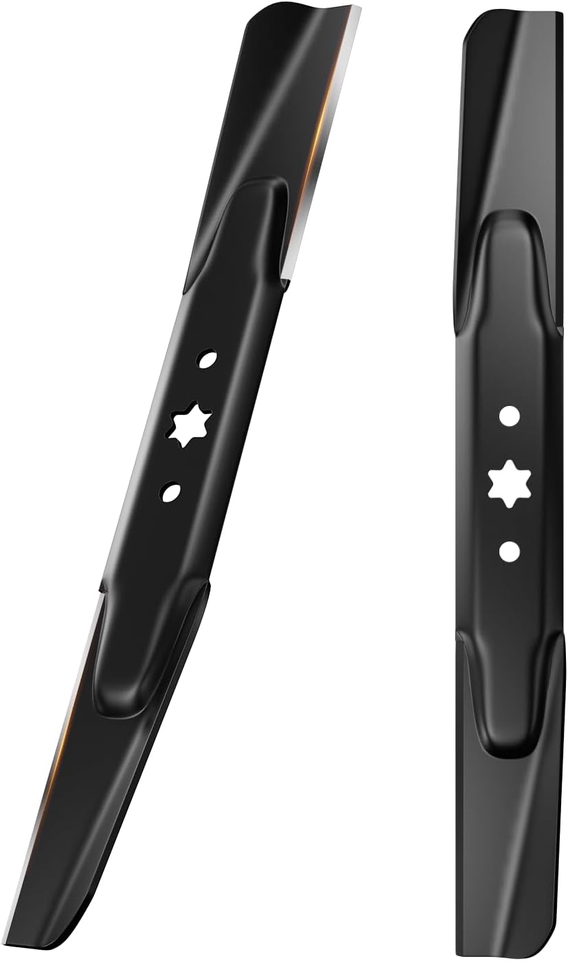 2Pcs 942-04308 42 Inch Replacement Lawn Mower Blade, 6 Star High Lift