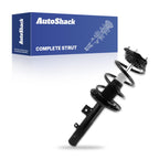 AutoShack Front Complete Strut Assembly with Coil Spring, 1pc