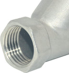 1/2" WYE Strainer Mesh Filter Valve,800WOG Y-Spring NPT Female Check Valve,Stainless Steel SS316 CF8M