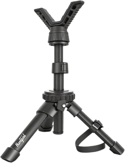 Tripod Shooting Stick Rifle Table Shooting Rest, for Range Practice | Portable, Adjustable Height, Compact Aluminum