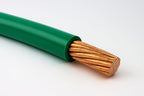 25 FT 6 AWG THHN THWN-2 Green Stranded Copper Building Wire – 19 Strand 600V