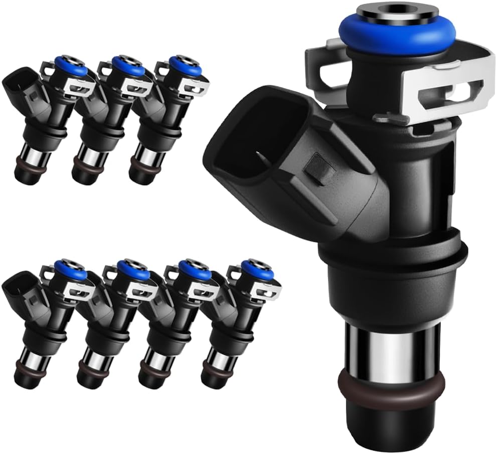 8PCS 12580681 Fuel Injectors Fit For Chevy GMC Cadillac