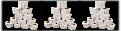 CAS Printing Scale Labels – 700 Labels Per Roll for CAS LP-1000N, LP-II & CL-5000 Scales | Food & Meat Labels | Price