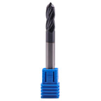 SEFHLI 4 Flute 90° Solid Carbide Drill Mill Set(5Pc, 1/4"), AlTiN Coated