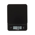 Digital Kitchen Food Scale with Black Glass Top - 11 lb Max Capacity