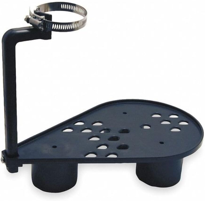Zoeller Pump Stand Cast Iron, Above Ground, Black