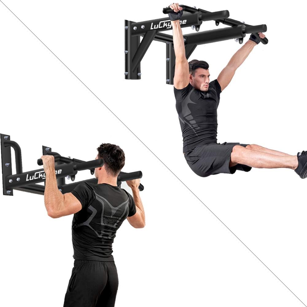 Wall Mount Pull Up Bar, Joist Mount Chin Up Bar