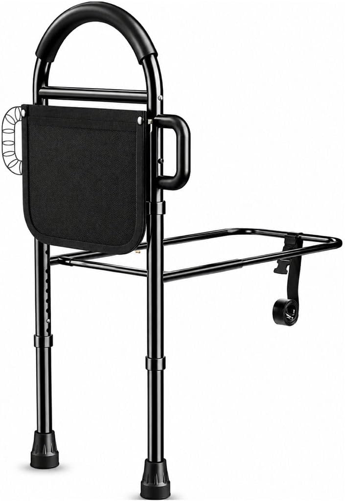 Bed Rails for Elderly Adults Safety Bed Assist Rails for Seniors with Adjustable Heights ASTM Approved Easy to get in