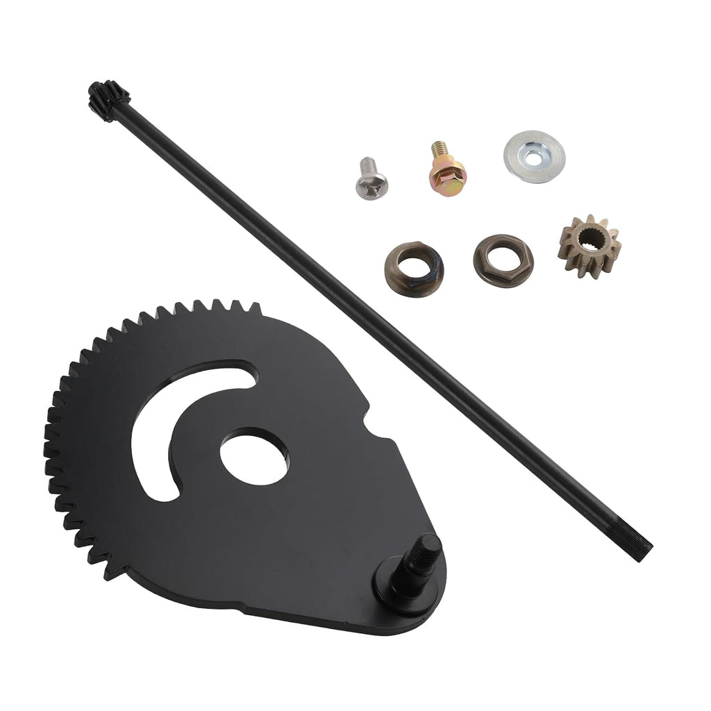 738-0919(A/B) Steering Shaft &Steering Gear Assembly with Bushing | Compatible with MTD Troy-Bilt Series Mowers