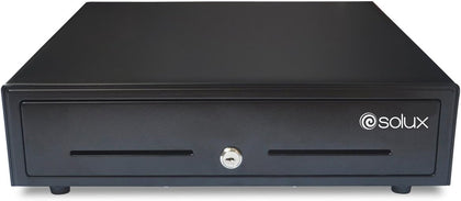 SX-CD-100-RJ POS System Cash Drawer Steel Heavy Duty, Black