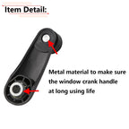 1Pair Window Crank Handle Fit for Chevrolet GMC Cadillac Models