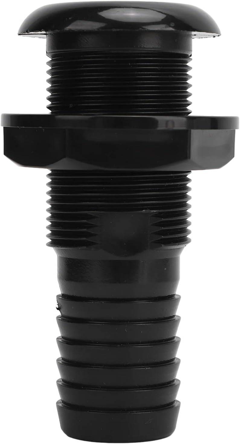 29mm Boat Through-Hull Connector, High Efficiency Bilge Pump Drain Outlet for Yachts & RV