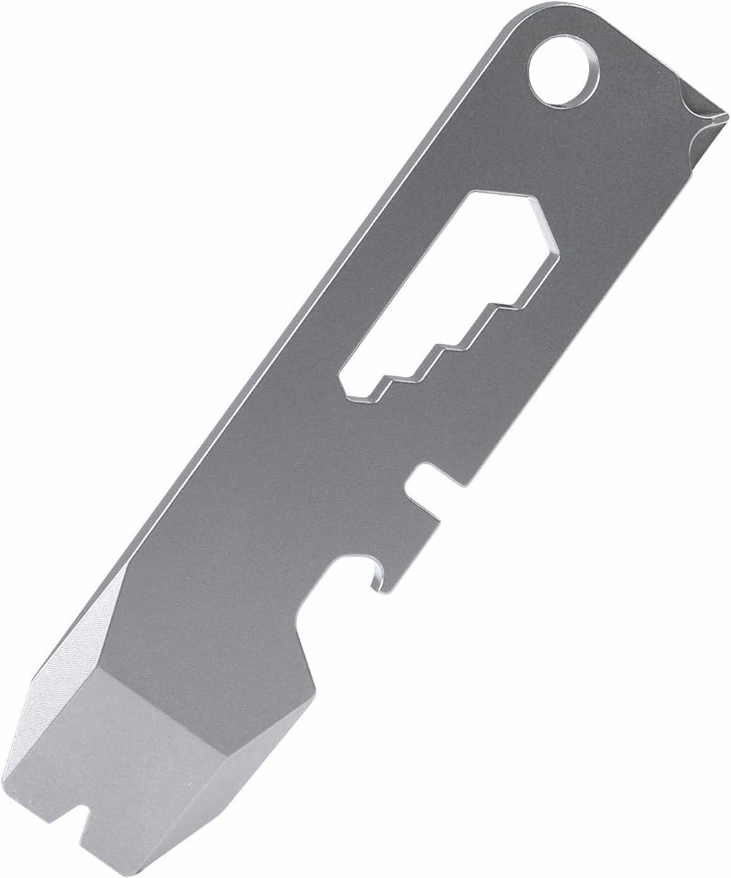 Titanium keychain tool,Lightweight Multipurpose Tool, Paint Can Opener, Pry Tools, Wrench Bottle Opener,Ideal Every