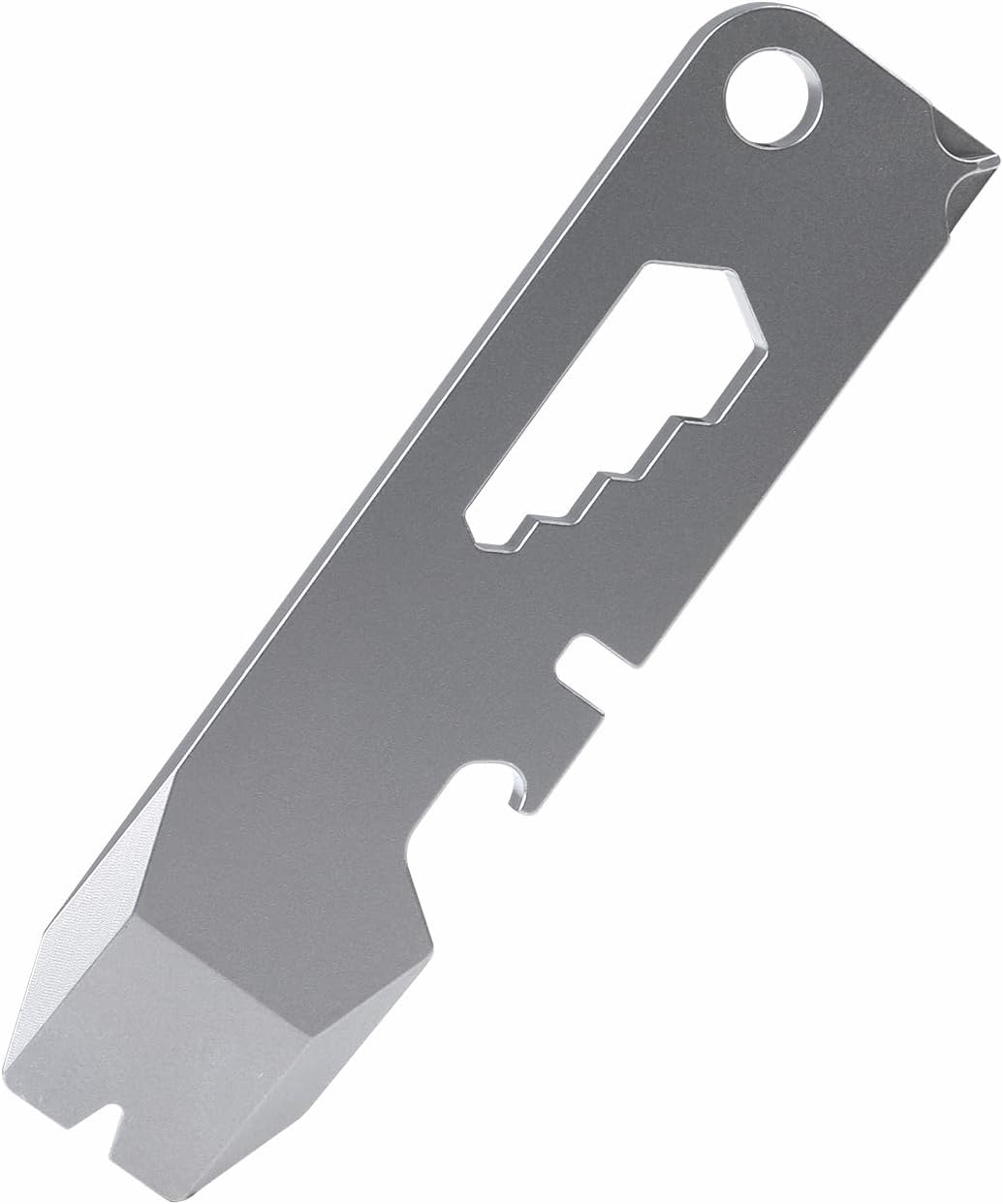 Titanium keychain tool,Lightweight Multipurpose Tool, Paint Can Opener, Pry Tools, Wrench Bottle Opener,Ideal Every