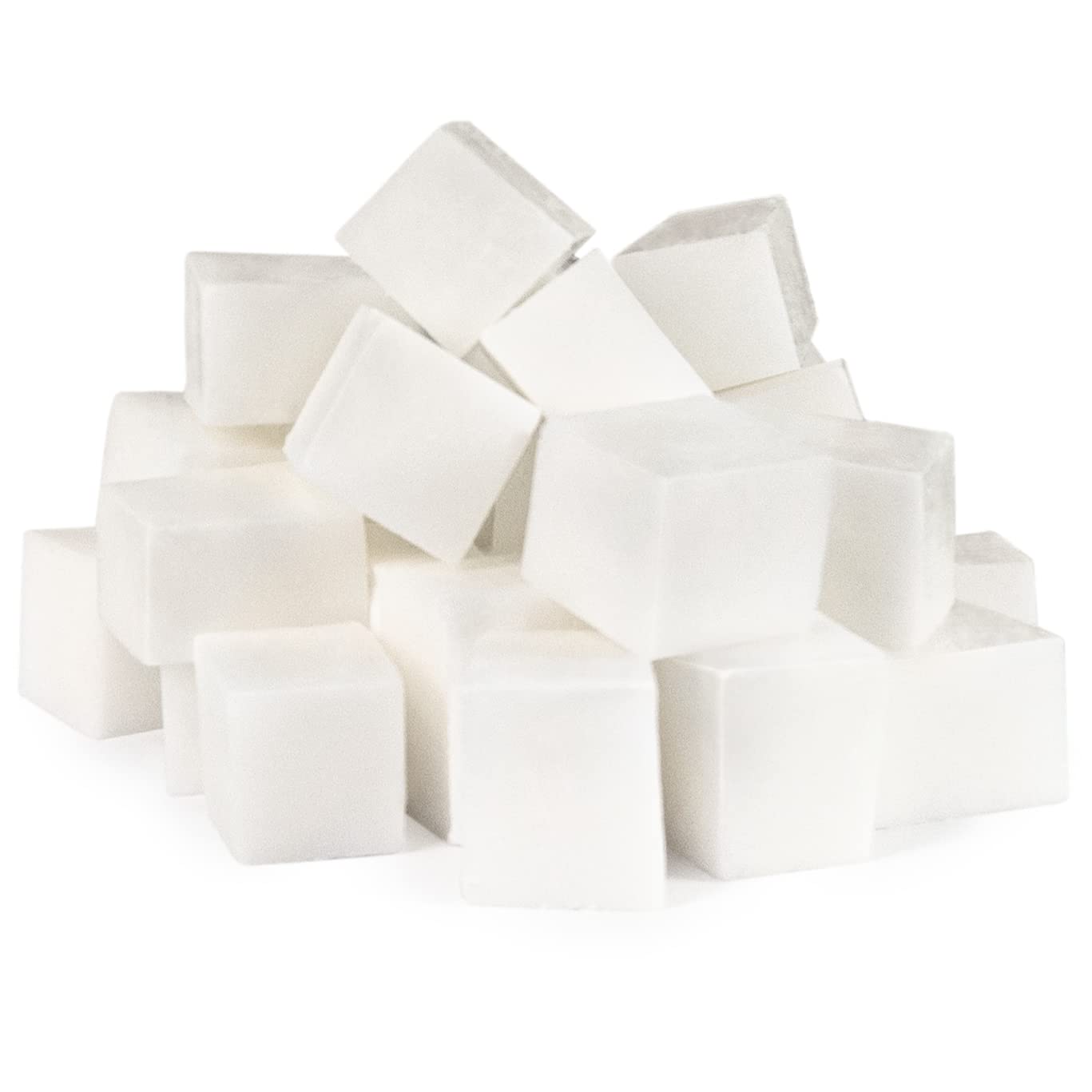 2 lb - Goat Milk Soap Base, Pre-Cut Cubes, SLS/SLES Free