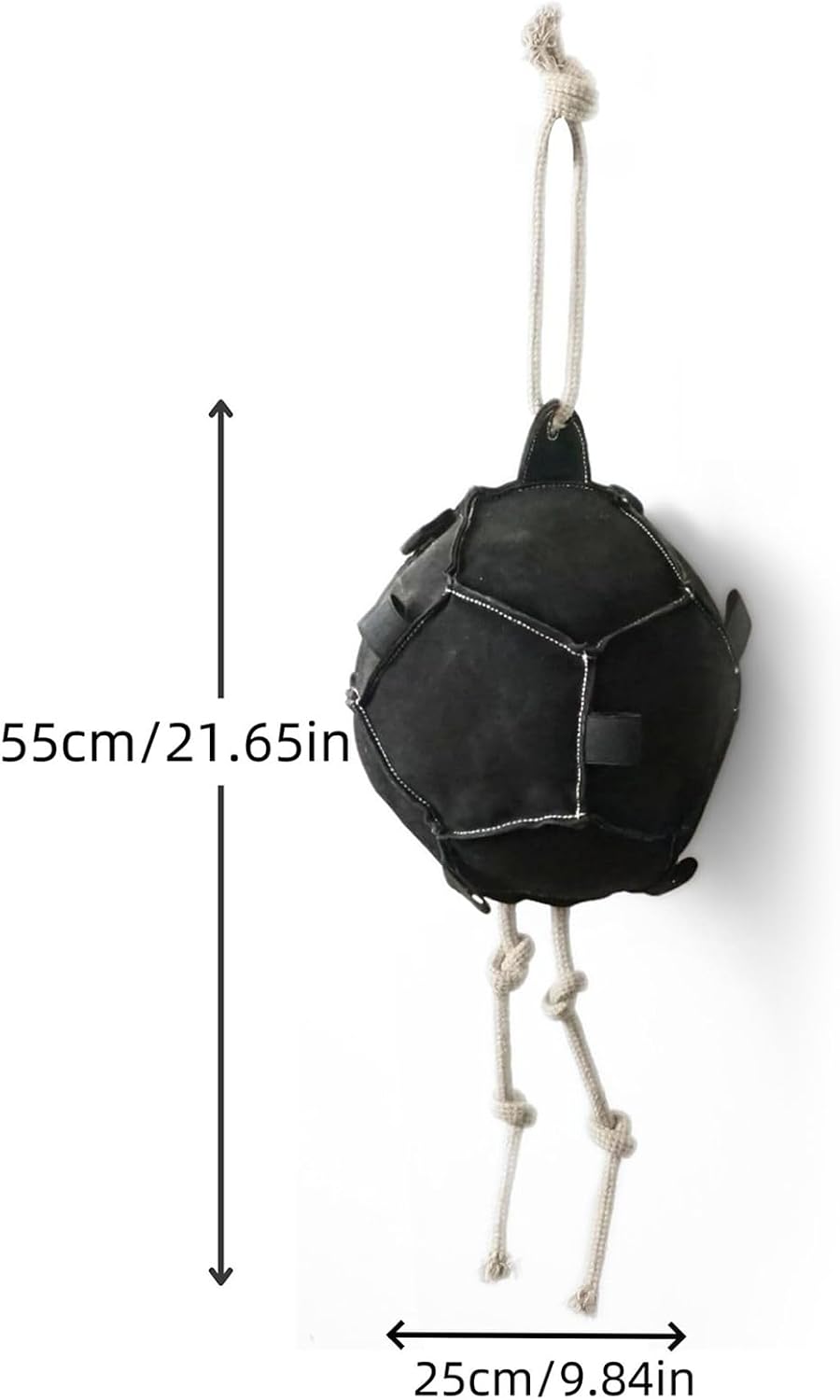 Equine Treat Ball - Slow Feed Toy for Horses | BPA Free Heavy Duty Material with Rolling Design, Dispenses Snacks
