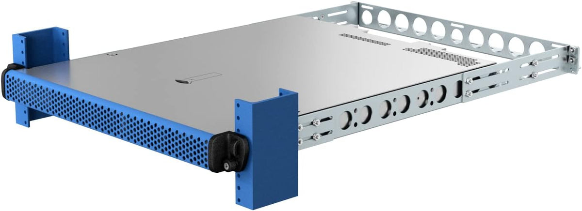 RackSolutions 1U 2Post Universal Rack Rail with Cable Wirebar