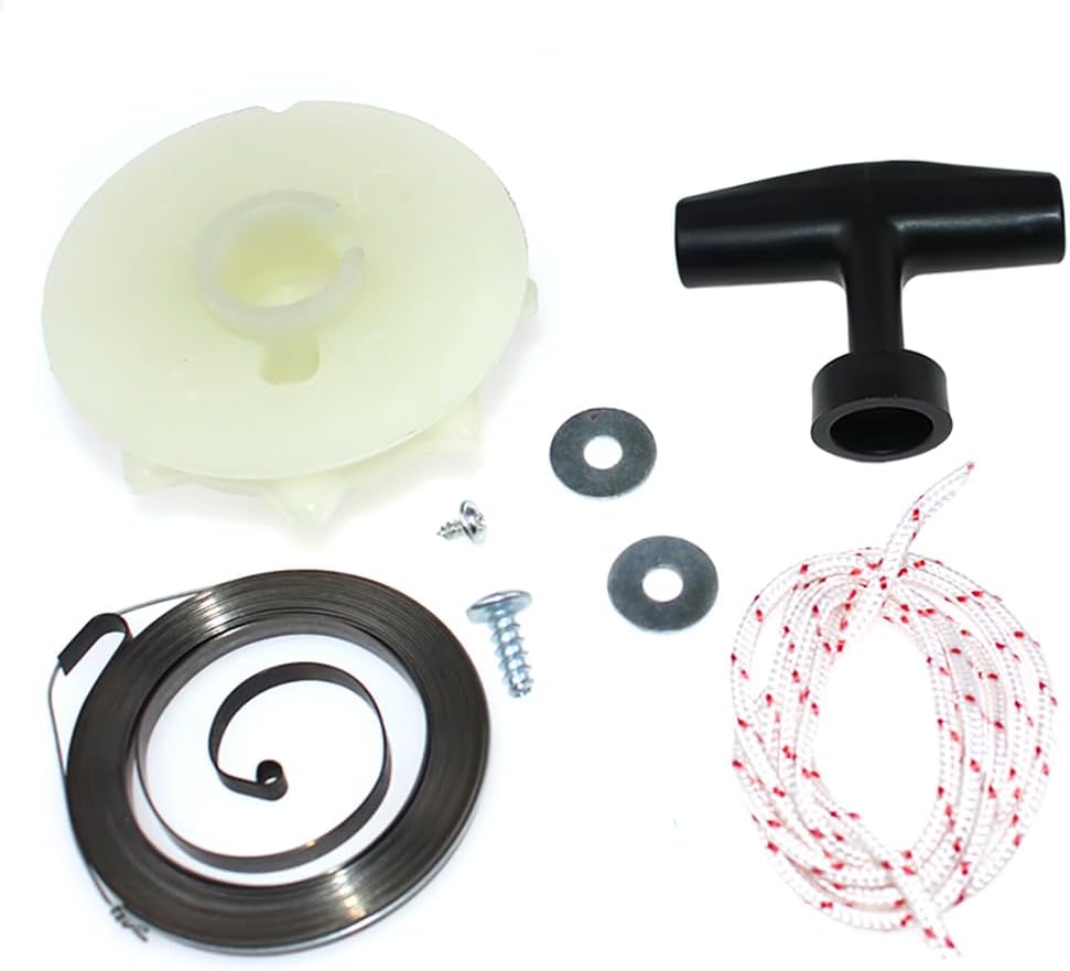 Recoil Starter Kit for Poulan 1900 1950 1975 2025 2050 2055 2075 2150 2155 2175 2250 2350 2375 2450 2550 2555FLW BH2160 BH2660 S1634 S1838LE SM4018 PPB1634LE