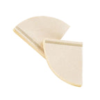 Disposable Cone Coffee Filter Paper, 40pcs Beige Paper for Manual Drippers