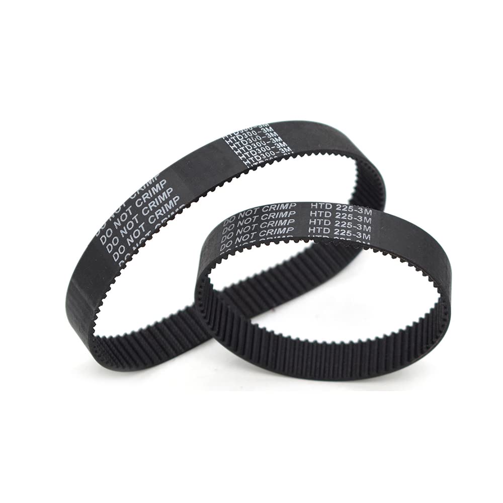 5PCS HTD 3M Closed Loop Timing Belt Transmission Belts,3M-225-9