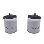 2 Pcs Fuel Filter with Water Separator Replacement for Bobcat 6667352
