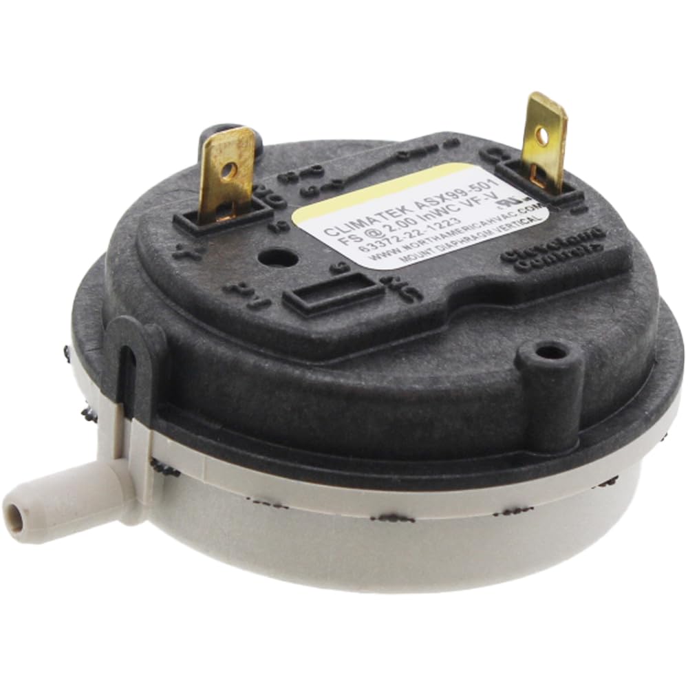 ClimaTek Air Pressure Switch Replaces ICP Heil Tempstar Part # 1013802