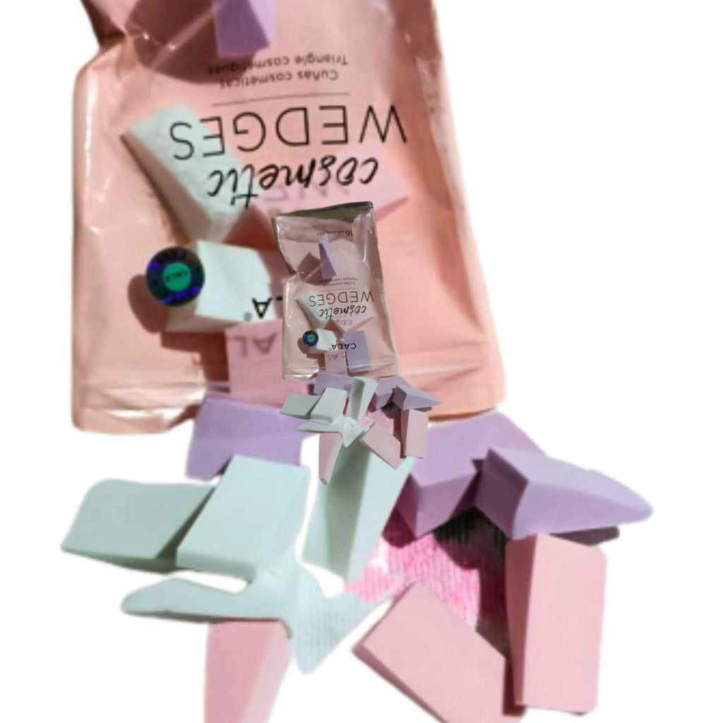 Cosmetic wedges 16 count, 16 Count