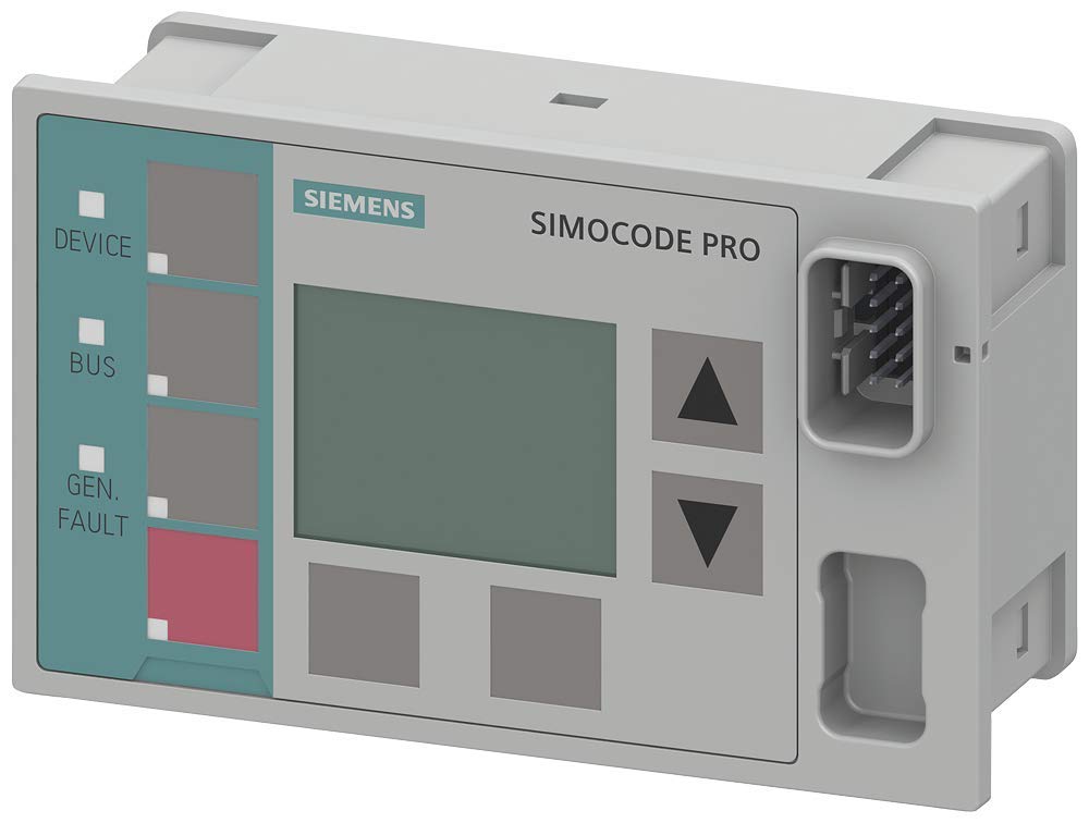 Siemens 3UF7 210-1AA00-0 Operator Panel with Display for SIMOCODE Pro V
