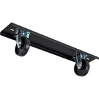 Global IndustrialCaster Base Set for Adjustable Height Workbench 48-72" W x 30 & 36" D, Black