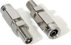 2pcs 1/4" OD Inflation Schrader Valve for Air Spring line