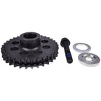 WQSING Drag Specialties Solid Compensator Sprocket 34T Kit 1120-0390