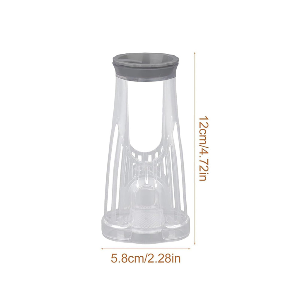 Short Coffee Filter Basket Holder, Lightweight Heatproof Design for Brewing Efficiency & Machine Compatibility Heatproof Coffee Filter Holder