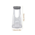 Short Coffee Filter Basket Holder, Lightweight Heatproof Design for Brewing Efficiency & Machine Compatibility Heatproof Coffee Filter Holder
