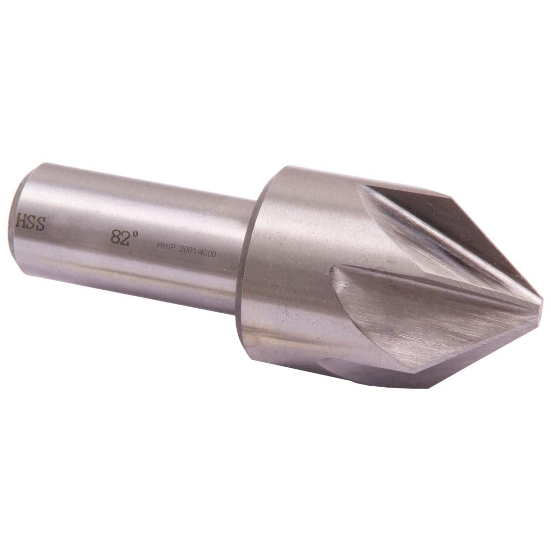 HHIP 2001-4000 1 Inch 82 Degree 6 Flute HSS Countersink