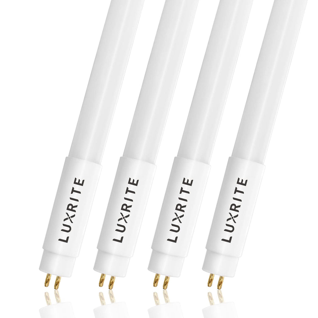 4FT T5 LED Tube Lights, Type A+B, 24W=54W, 3000LM, 5000K (4 Pack)