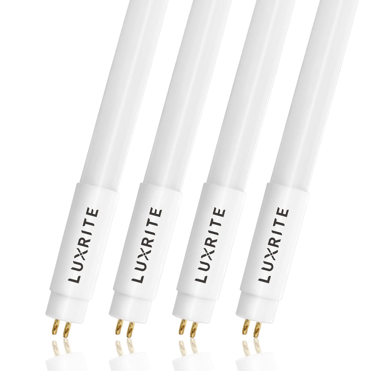 4FT T5 LED Tube Lights, Type A+B, 24W=54W, 3000LM, 5000K (4 Pack)