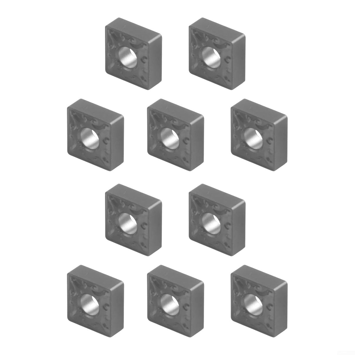 SNMG120408-MA Carbide Insert 10-Pack Semi-Finishing