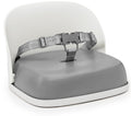 Perch Toddler Booster Seat for Kitchen Chair with Straps, Gray